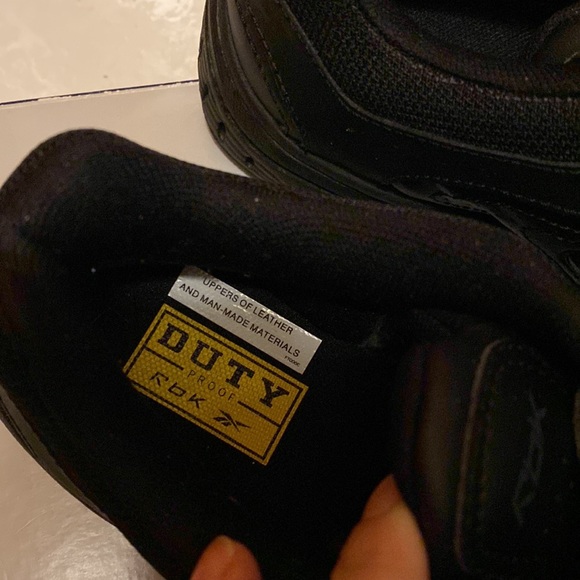 NWOT Reebok Duty Proof Time and a Half KC Leather Sneakers - Picture 3 of 6